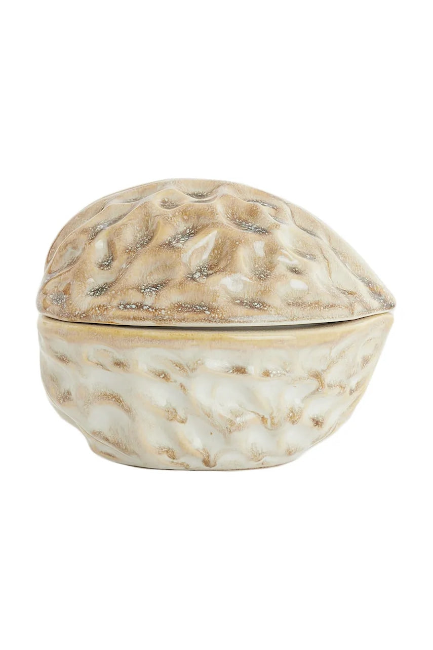 Posoda s pokrovom Light & Living 18,5 x 15,5 x 14,5 cm rjava barva