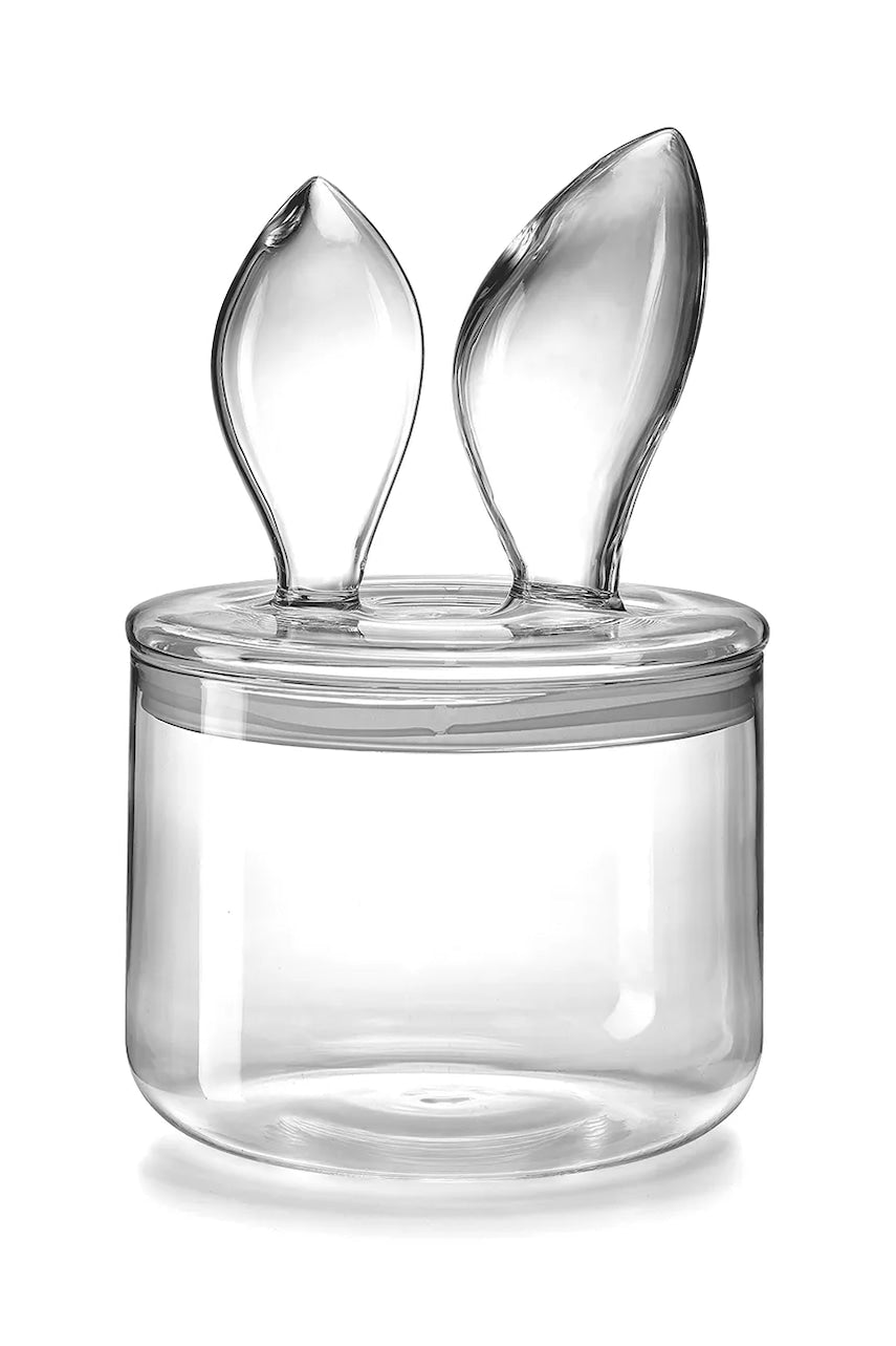 Posoda s pokrovom IVV Bunny 2,5 L prozorna barva