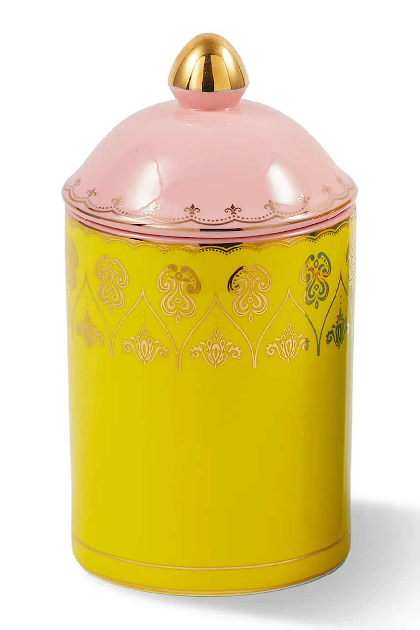 Posoda s pokrovom Pols Potten M rumena barva