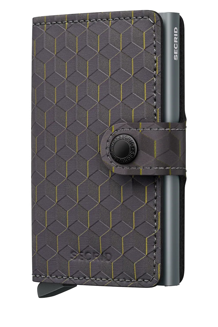 Denarnica Secrid OPTICAL črna barva, Portfel Secrid Miniwallet Optical MOP-BLACK-TITANIUM
