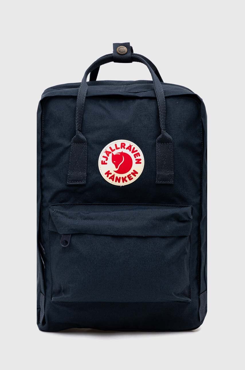 Nahrbtnik Fjallraven Kanken Laptop mornarsko modra barva, F23524