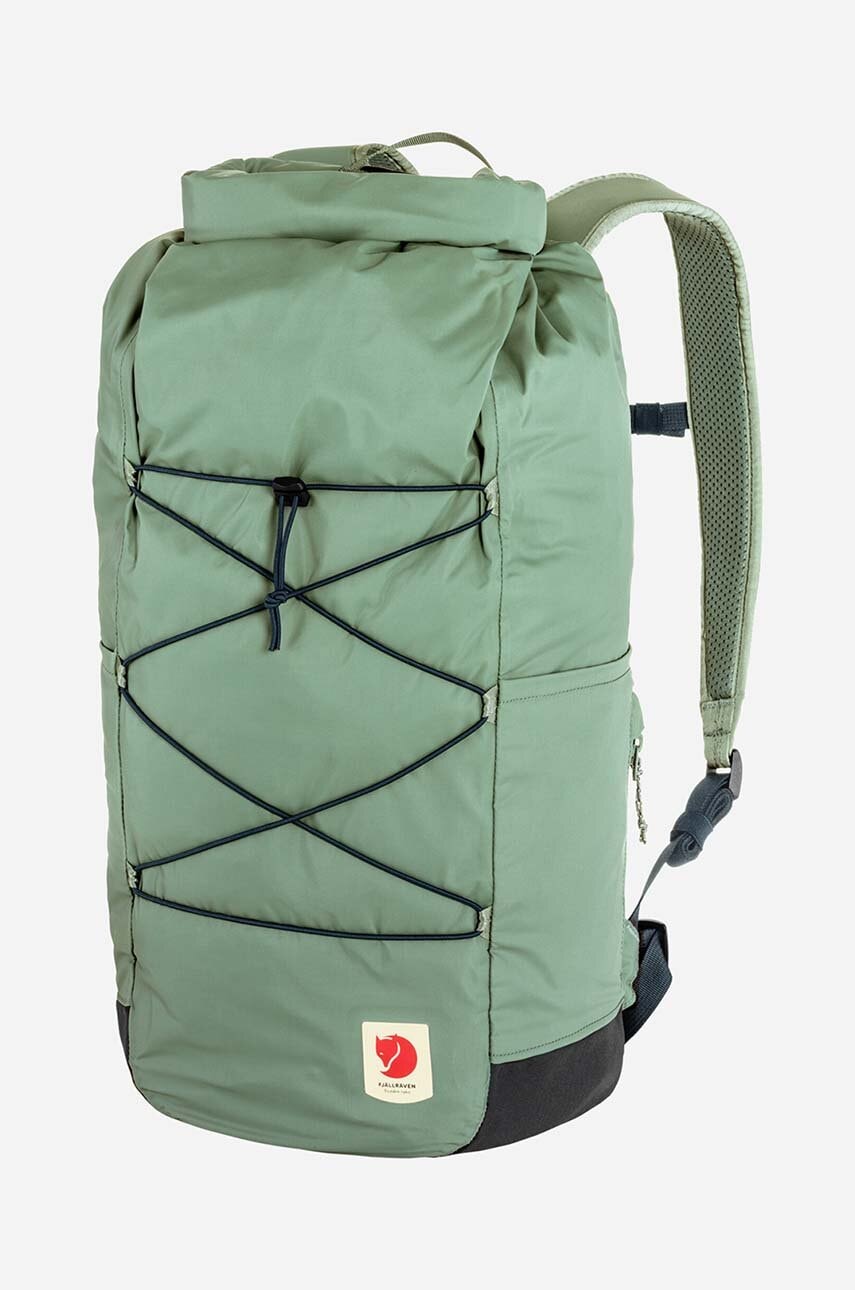 Nahrbtnik Fjallraven High Coast Rolltop 26 F23224 614 zelena barva