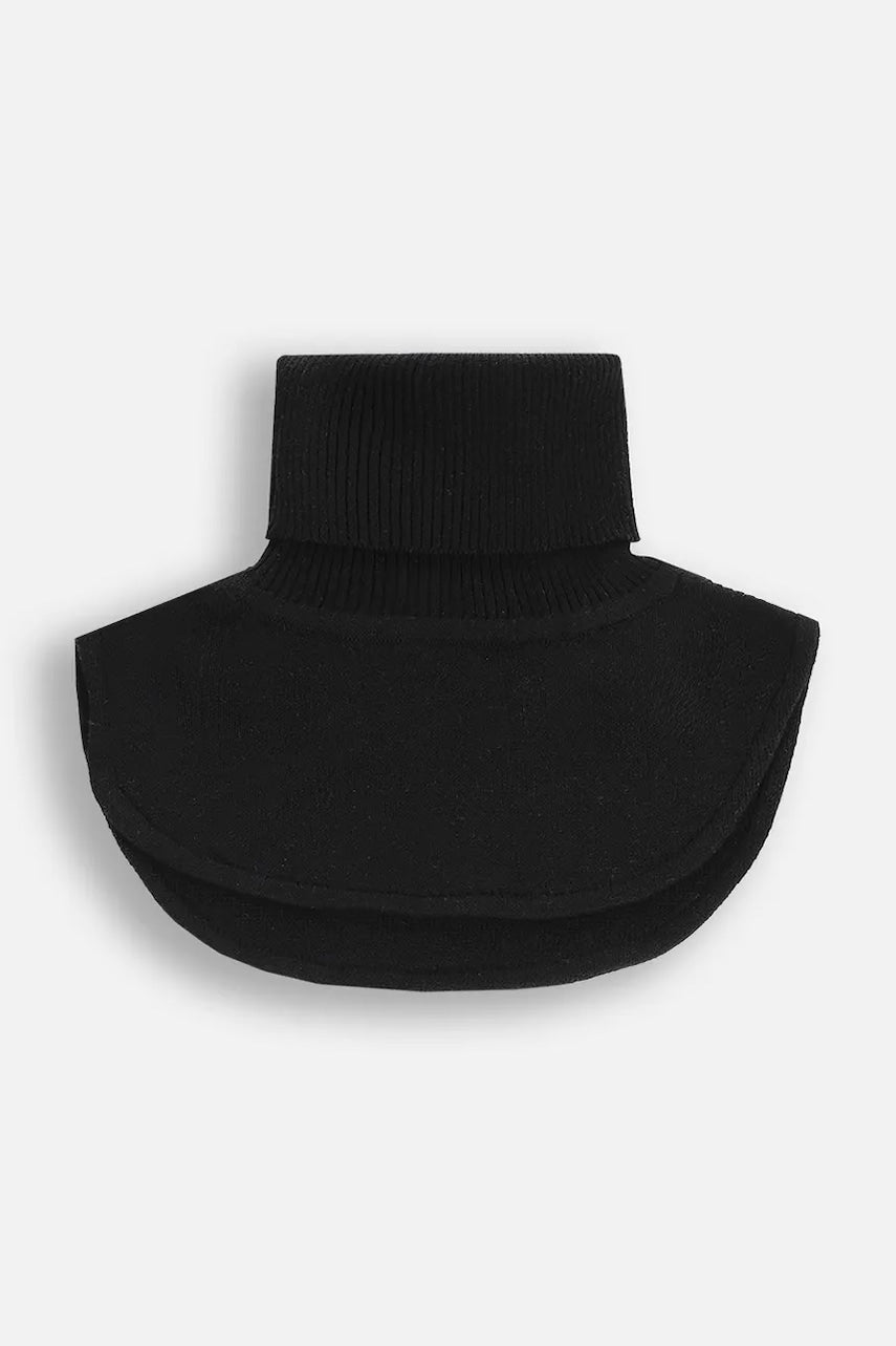 Dječji cjevasti šal Coccodrillo boja: crna, bez uzorka, BASIC ACCESSORIES