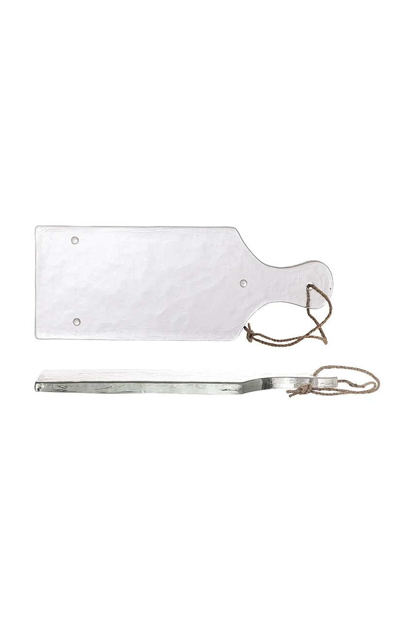 Deska za serviranje Bloomingville Johni prozorna barva