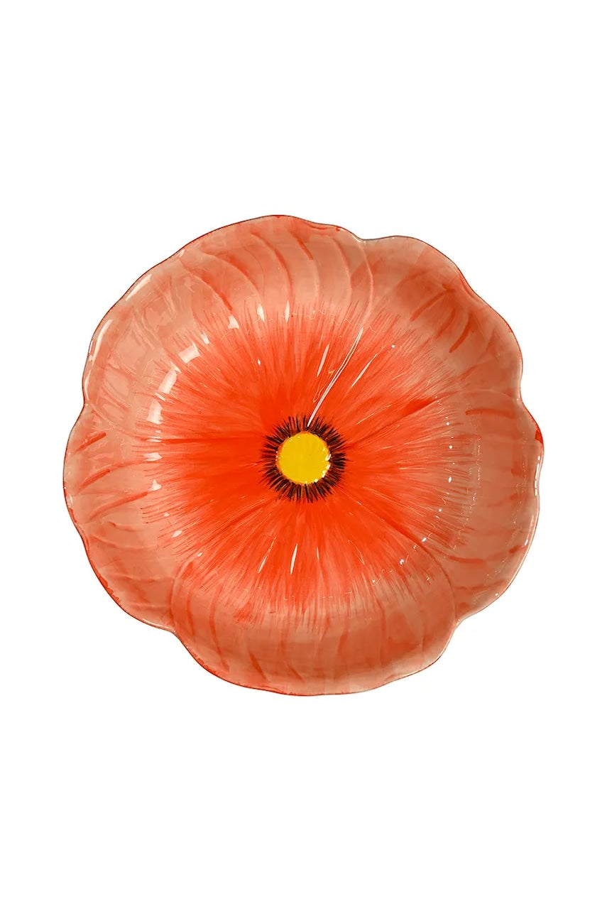 Posoda za serviranje Byon Poppy 30 cm L oranžna barva