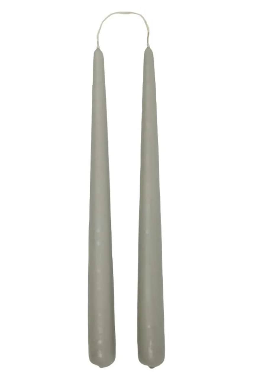 Ukrasna svijeća OYOY Fukai Candles M 2-pack boja: siva