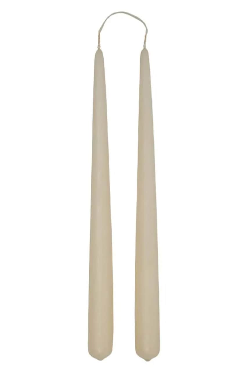 Ukrasna svijeća OYOY Fukai Candles M 2-pack boja: bež