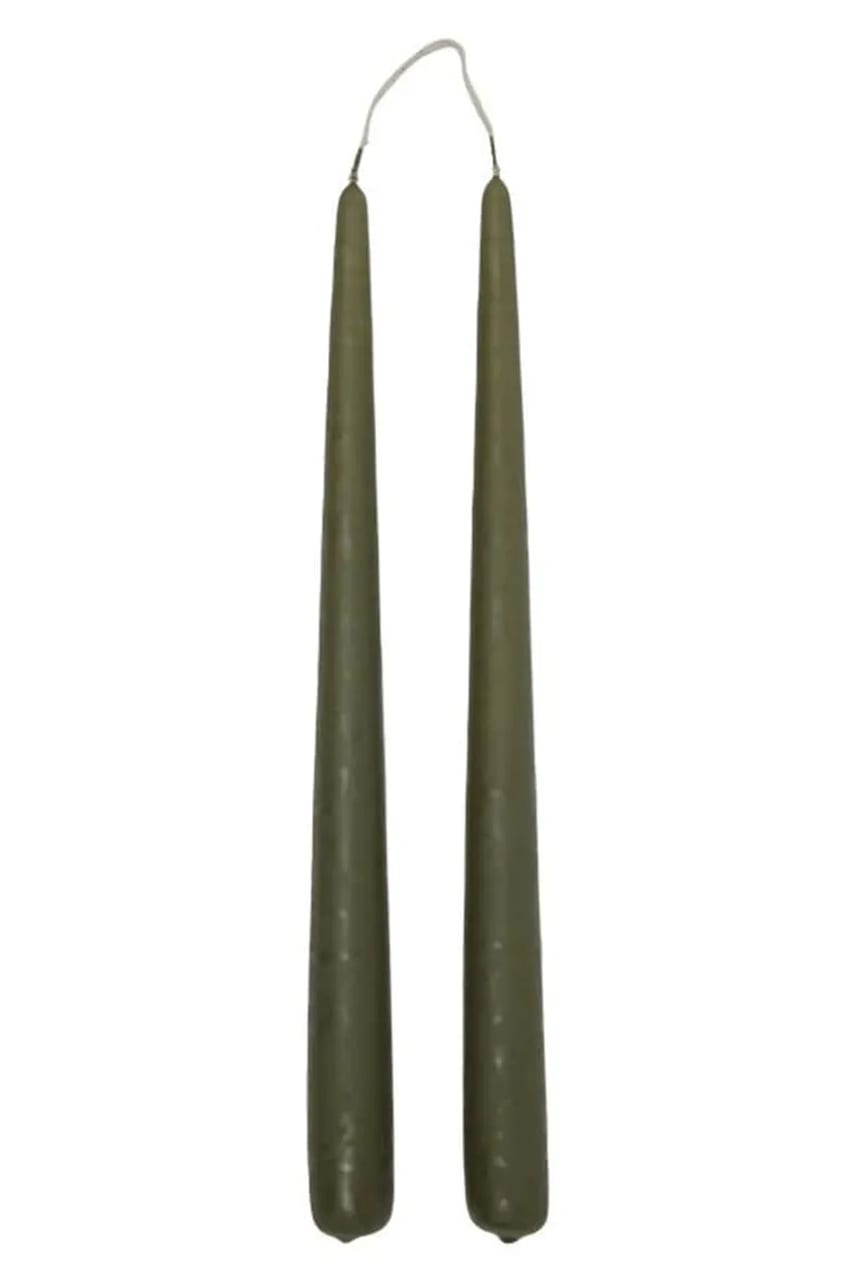 Ukrasna svijeća OYOY Fukai Candles M 2-pack boja: crvena