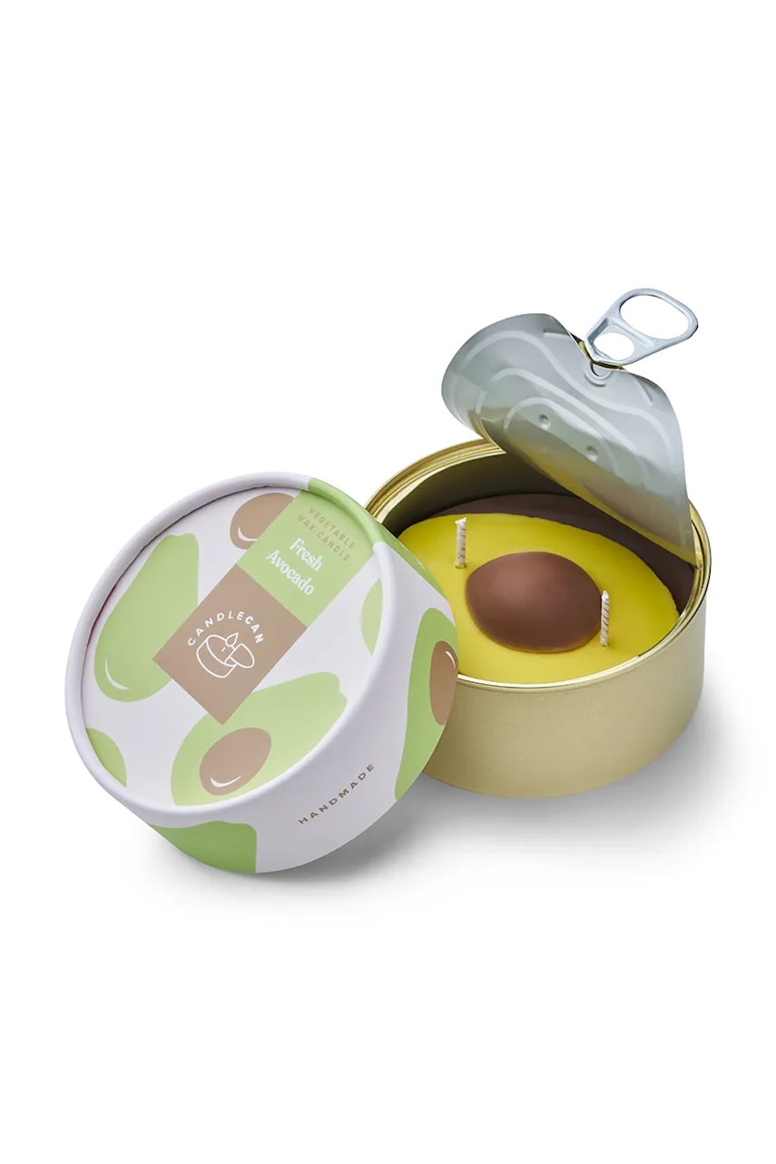 Dišeča sveča CandleCan Fresh Avocado 290 g zelena barva