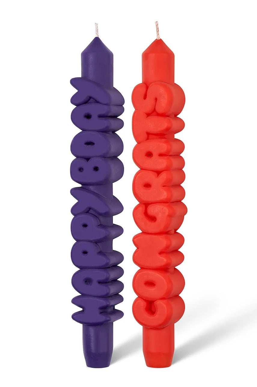 Set svijeća CandleHand B-Day Set 23 cm 2-pack