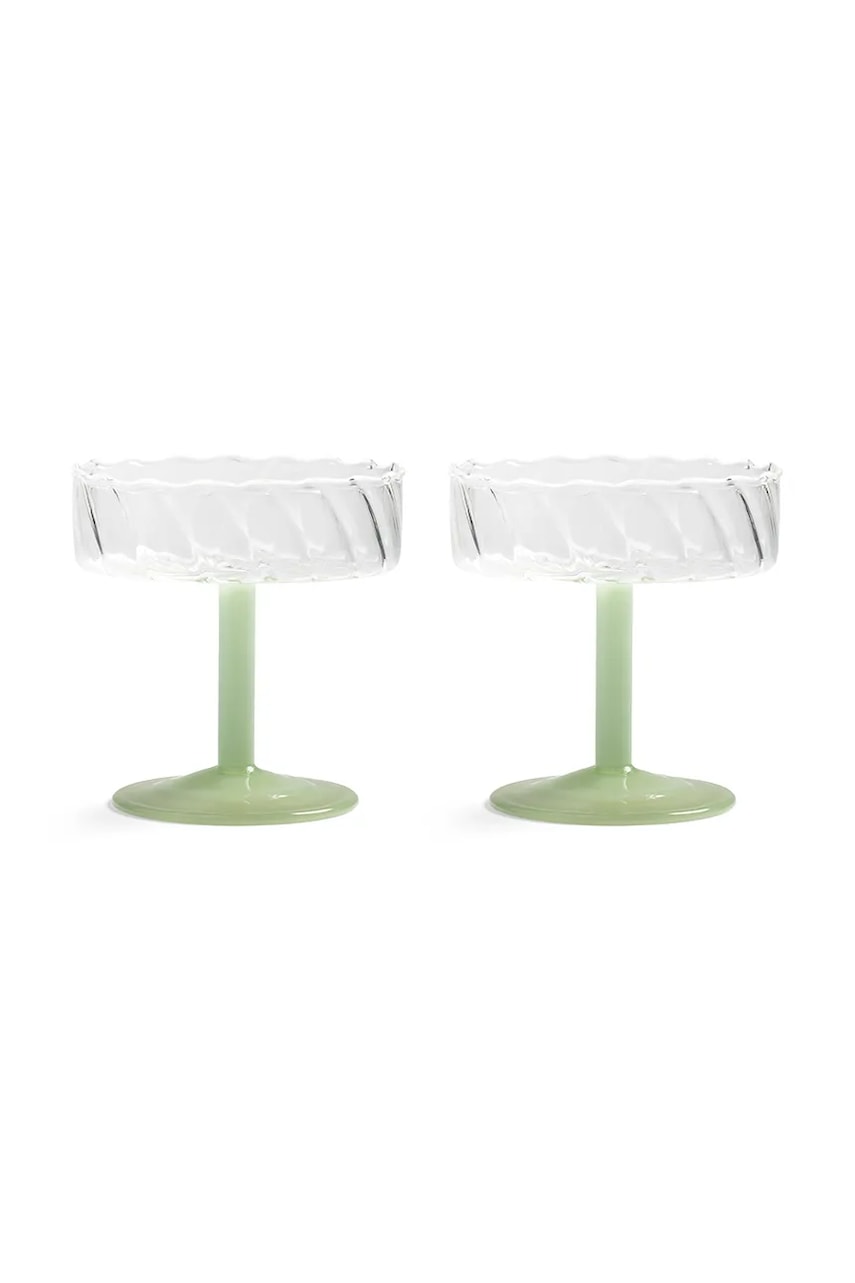 Čaša za šampanjac &k amsterdam 2-pack boja: zelena