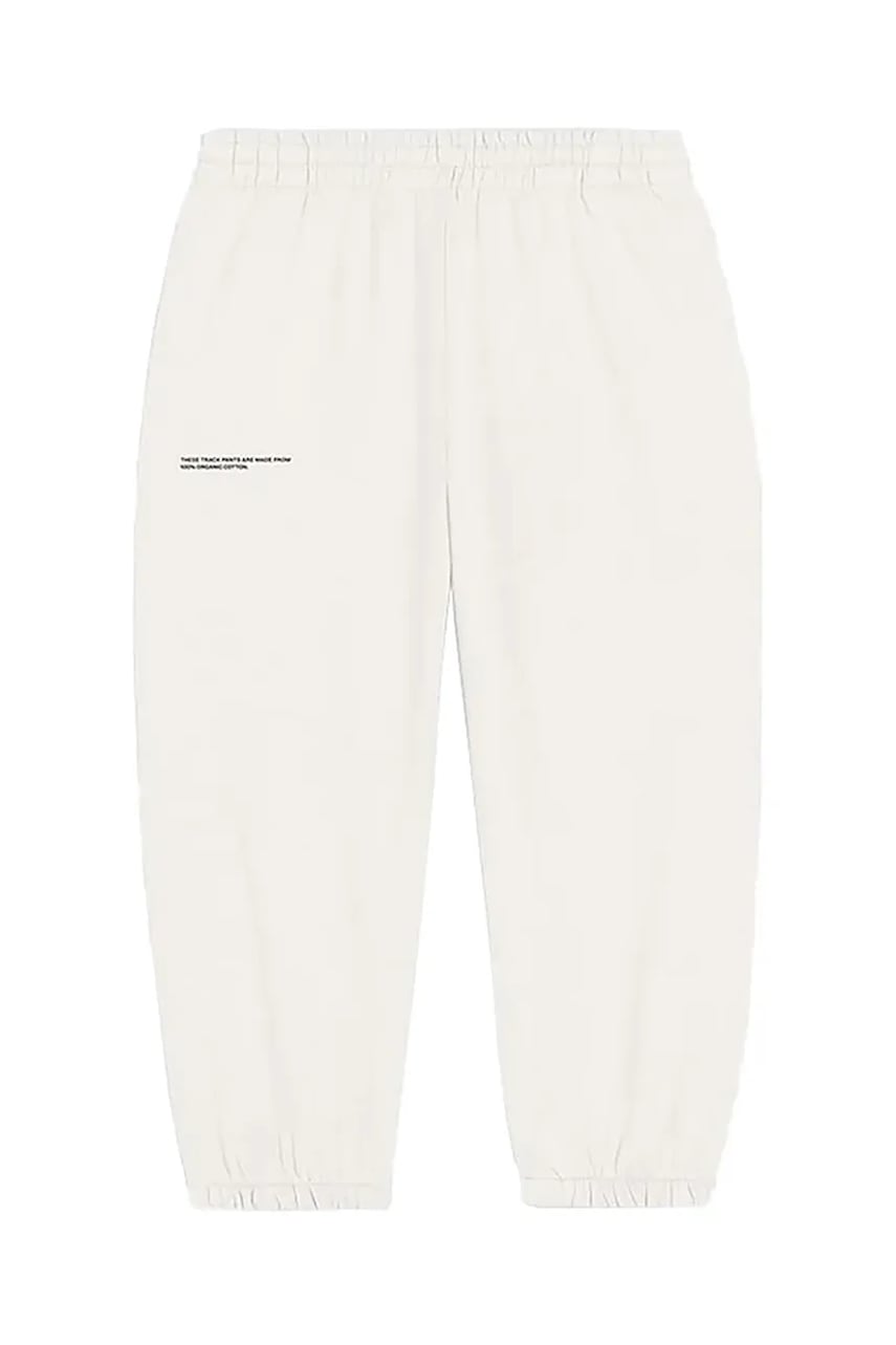 Hlače Pangaia KIDS' 365 MIDWEIGHT TRACK PANTS boja: bijela, bez uzorka, 10000280