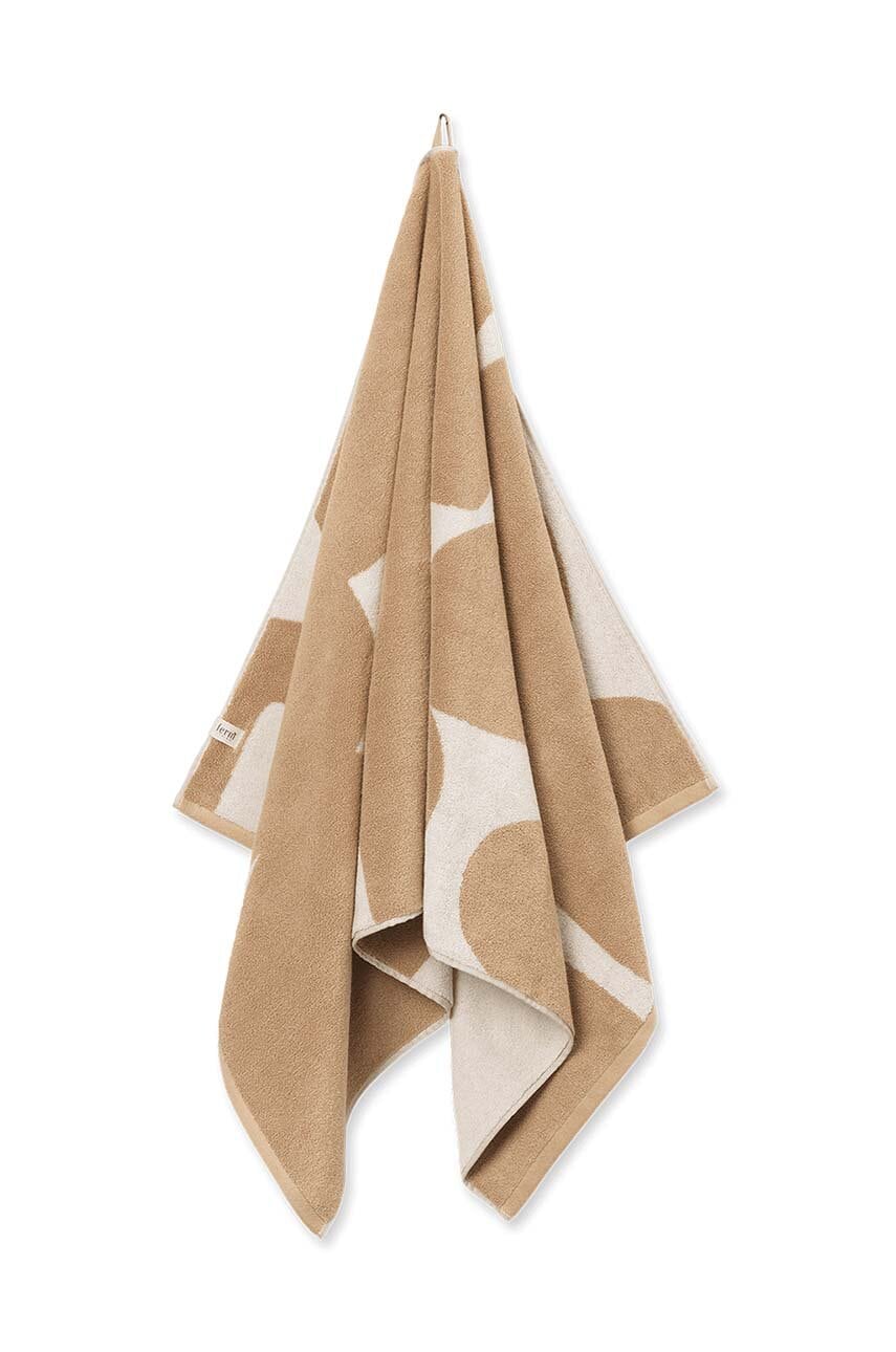 Bombažna brisača ferm LIVING Ebb Bath Towel