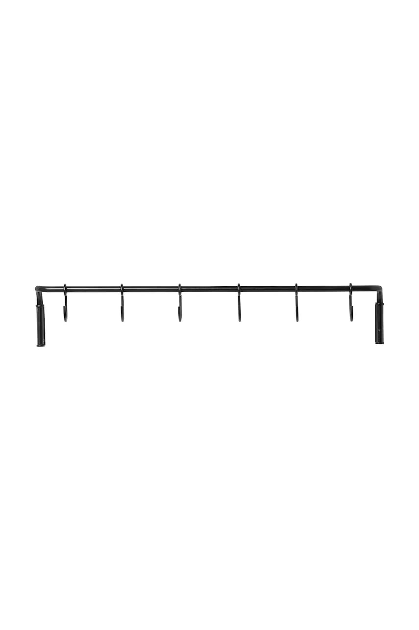 Zidna vješalica ferm LIVING Kitchen Rod 55 cm boja: crna