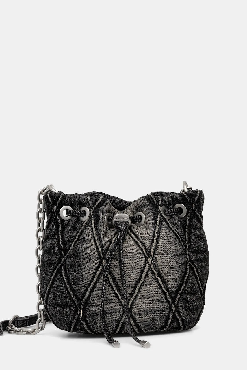 Jeans torba Diesel CHARM-D CHARM-D črna barva, X10346.P6330