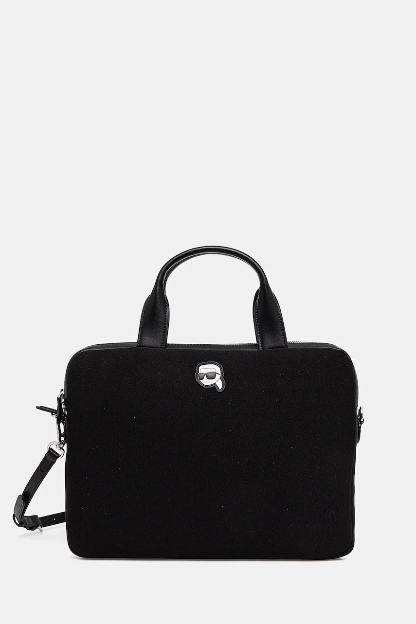 Torba za laptop Karl Lagerfeld boja: crna, A1M32021