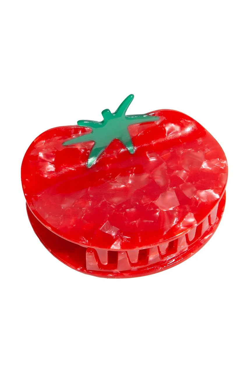 Kopča za kosu Eat My Socks Tomate boja: crvena