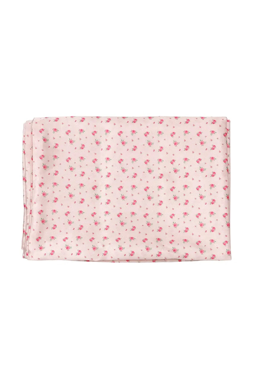 Satenska jastučnica The Vintage Cosmetics Company Rose Pillowcase 75 x 50 cm boja: ružičasta