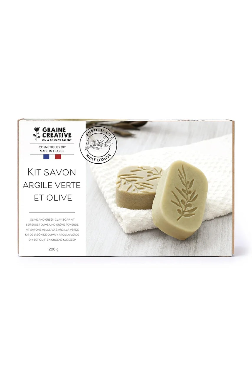 Set diy sapuni Graine Creative Kit DIY Savon A Lolive & Argile