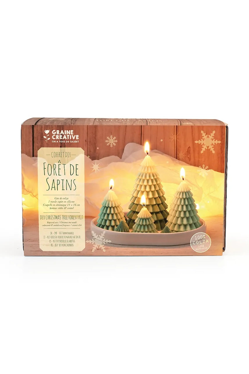 Diy set svijeće Graine Creative Tree Foret 25 x 15 x 10 cm.