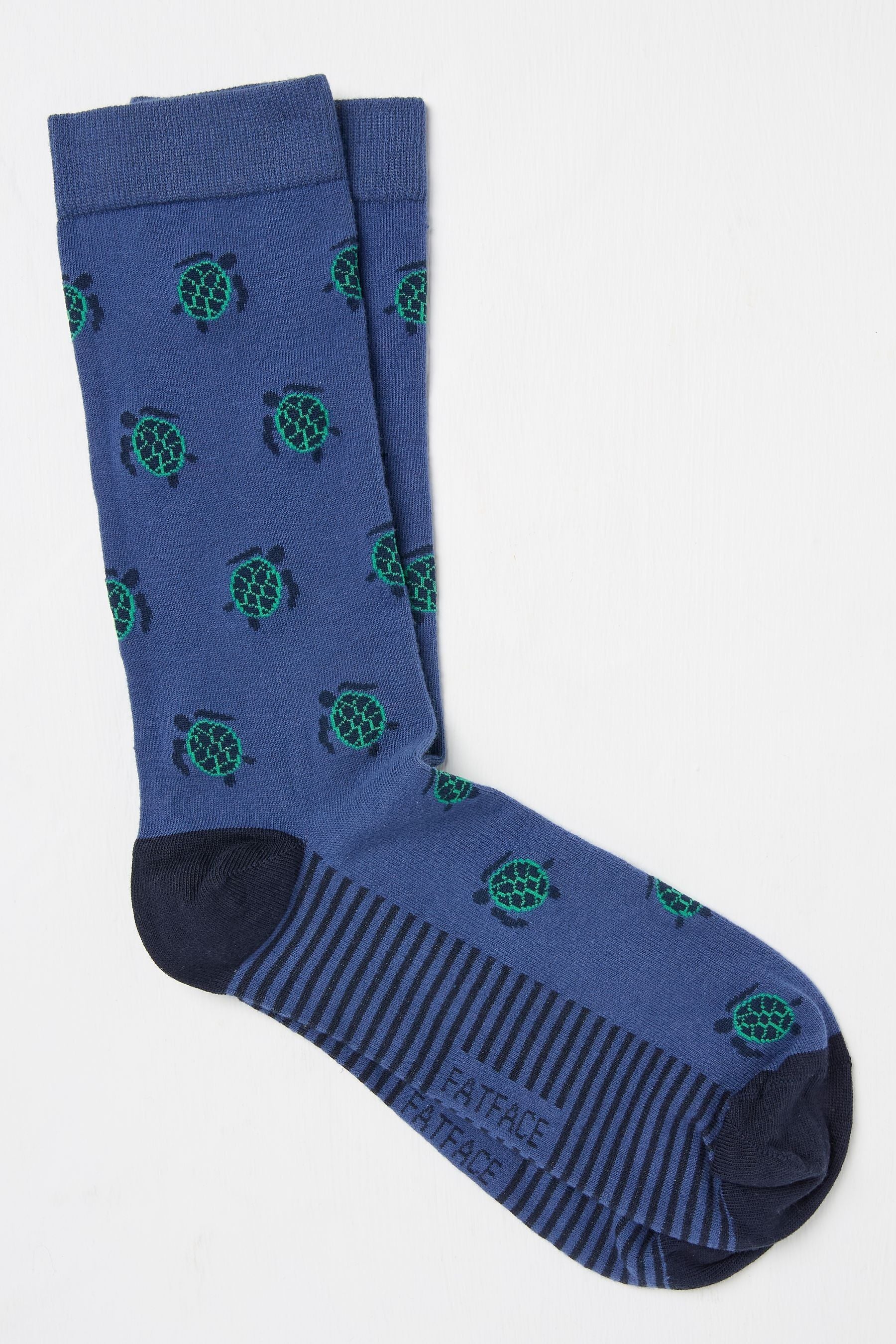 Fat Face - Blue Turtle Socks