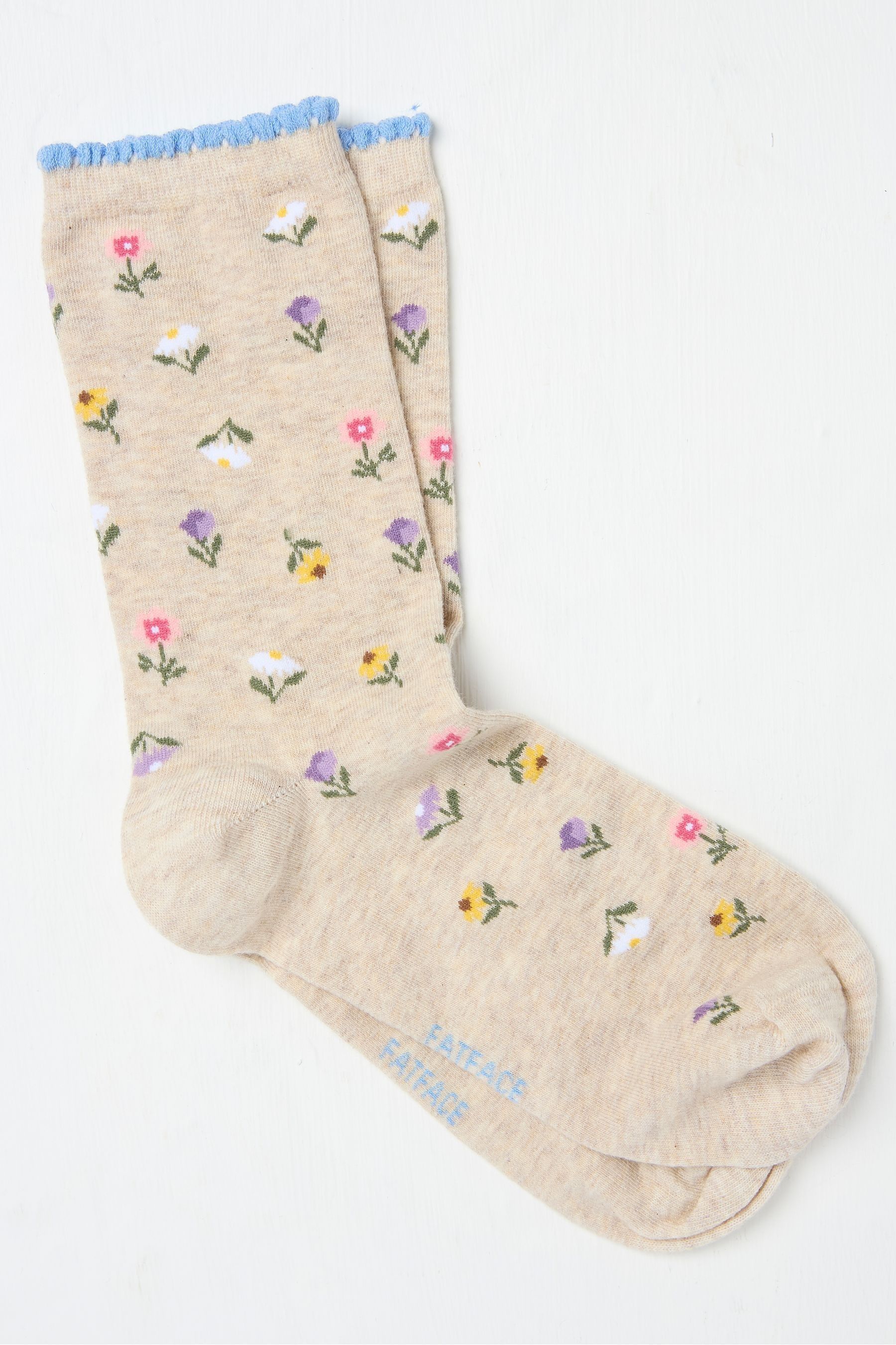 Fat Face - Natural Floral Women's Socks