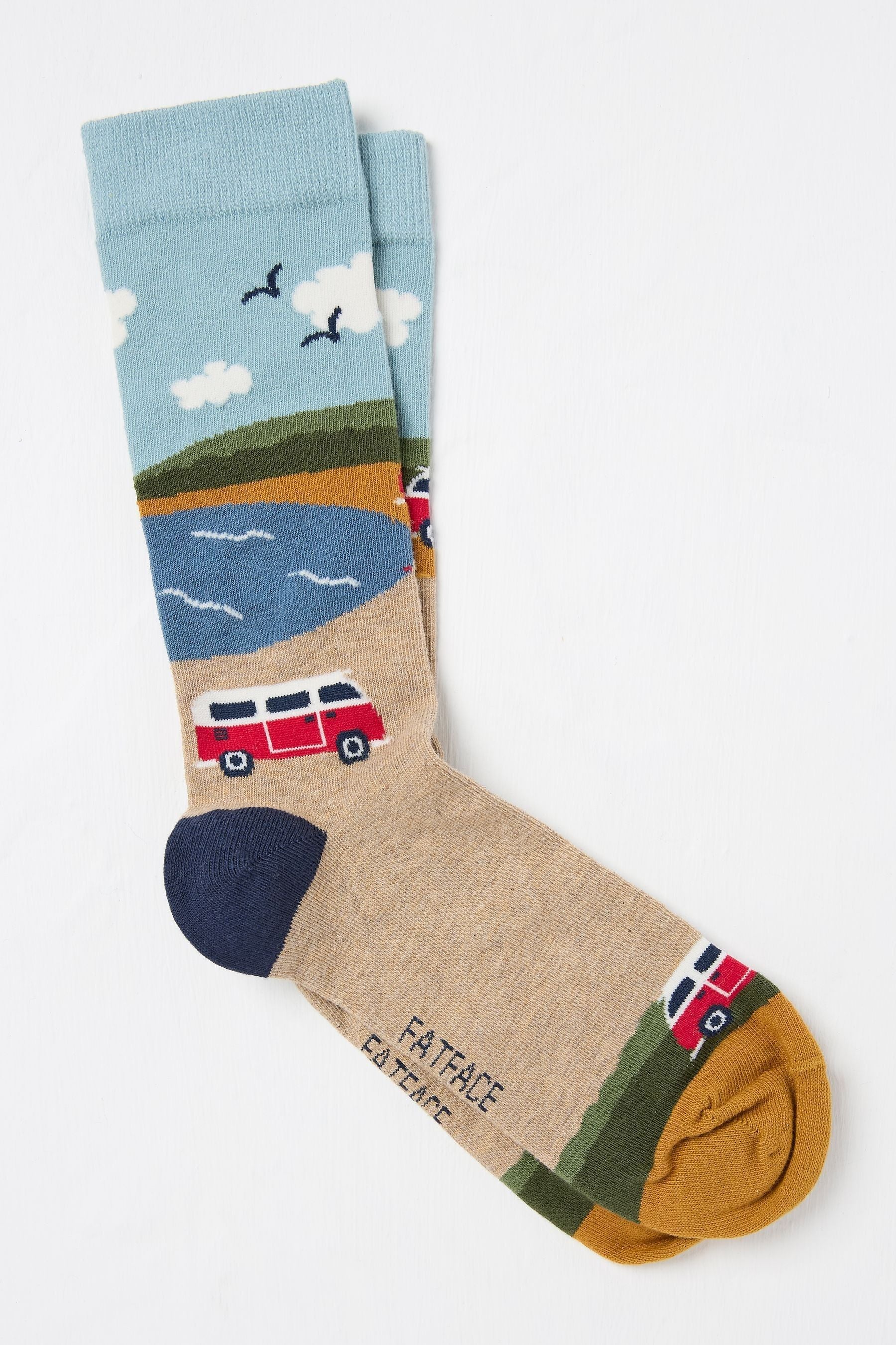 Fat Face - Multi Campervan Men's Socks