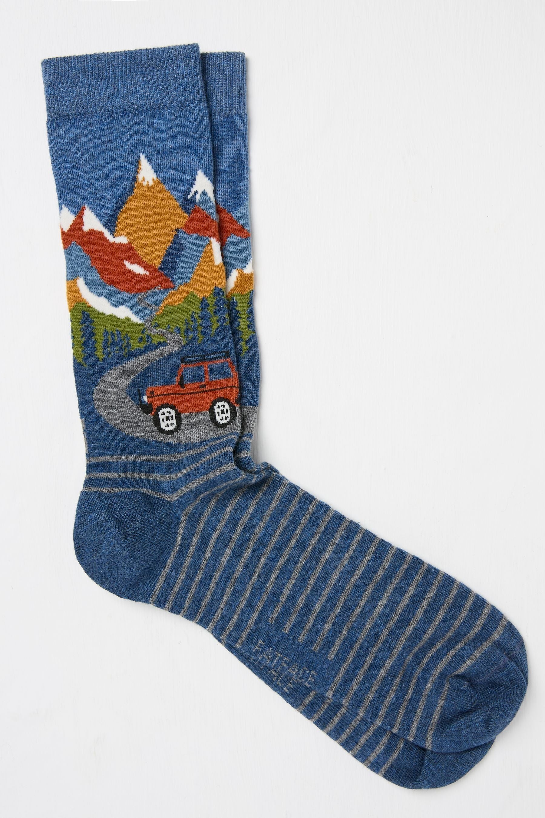 Fat Face - Navy Off Roader Socks