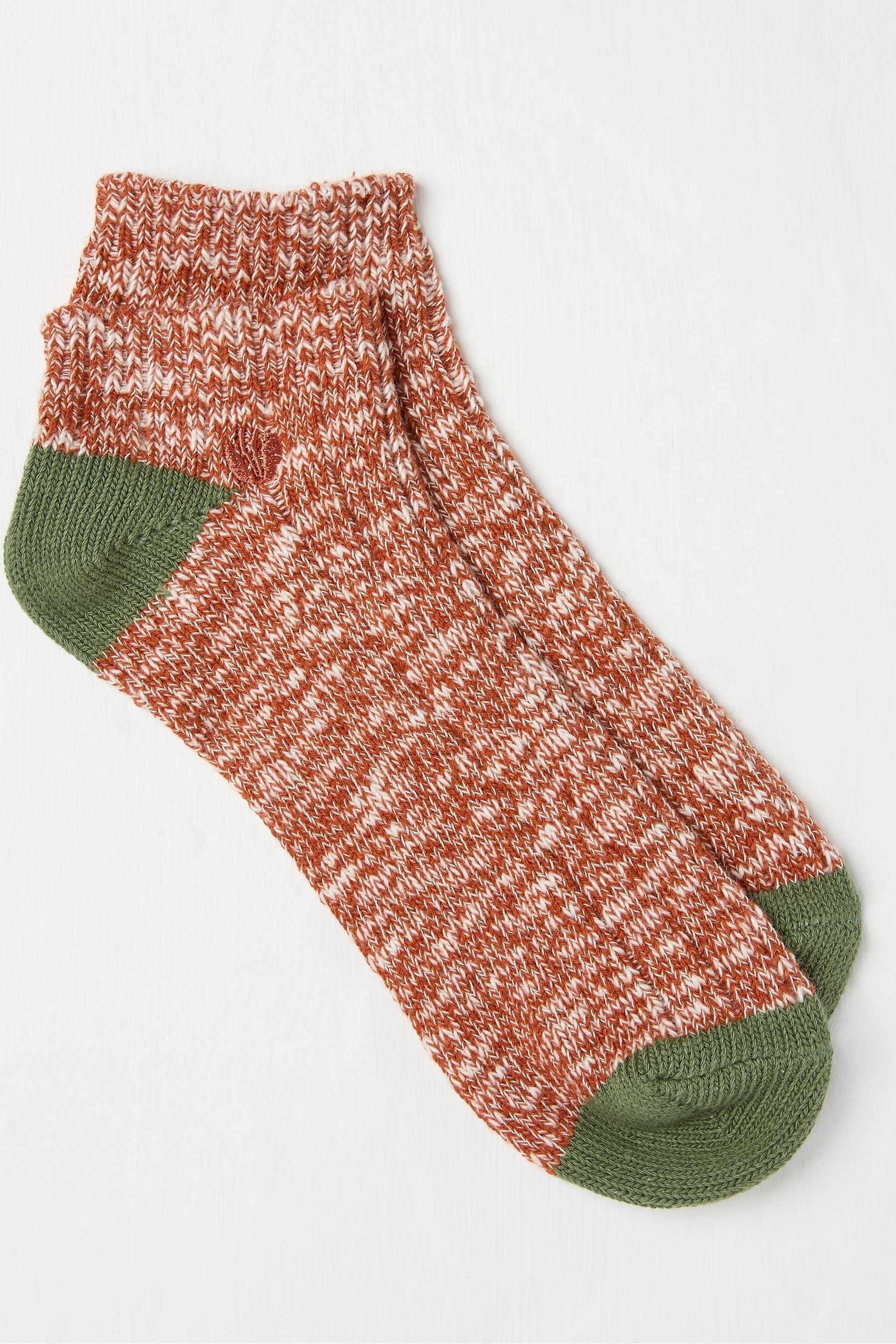 Fat Face - Brown Trainer Socks