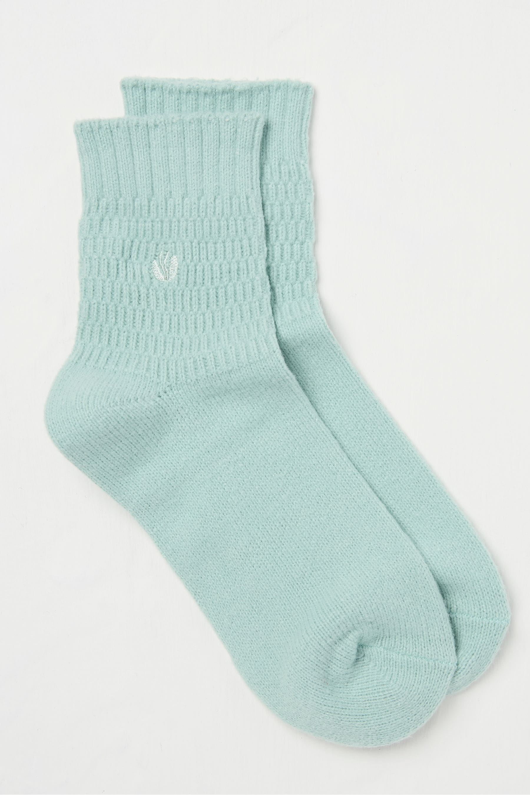 Fat Face - Green Super Soft Cosy Socks