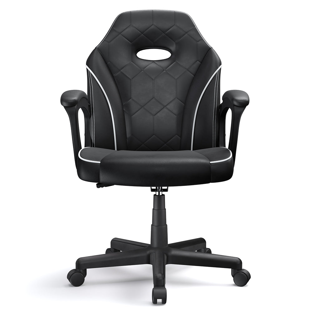 Chaise de bureau gaming ACGAM CG-4746, dossier ergonomique en mousse, pivotante à 360°, hauteur réglable, petite version