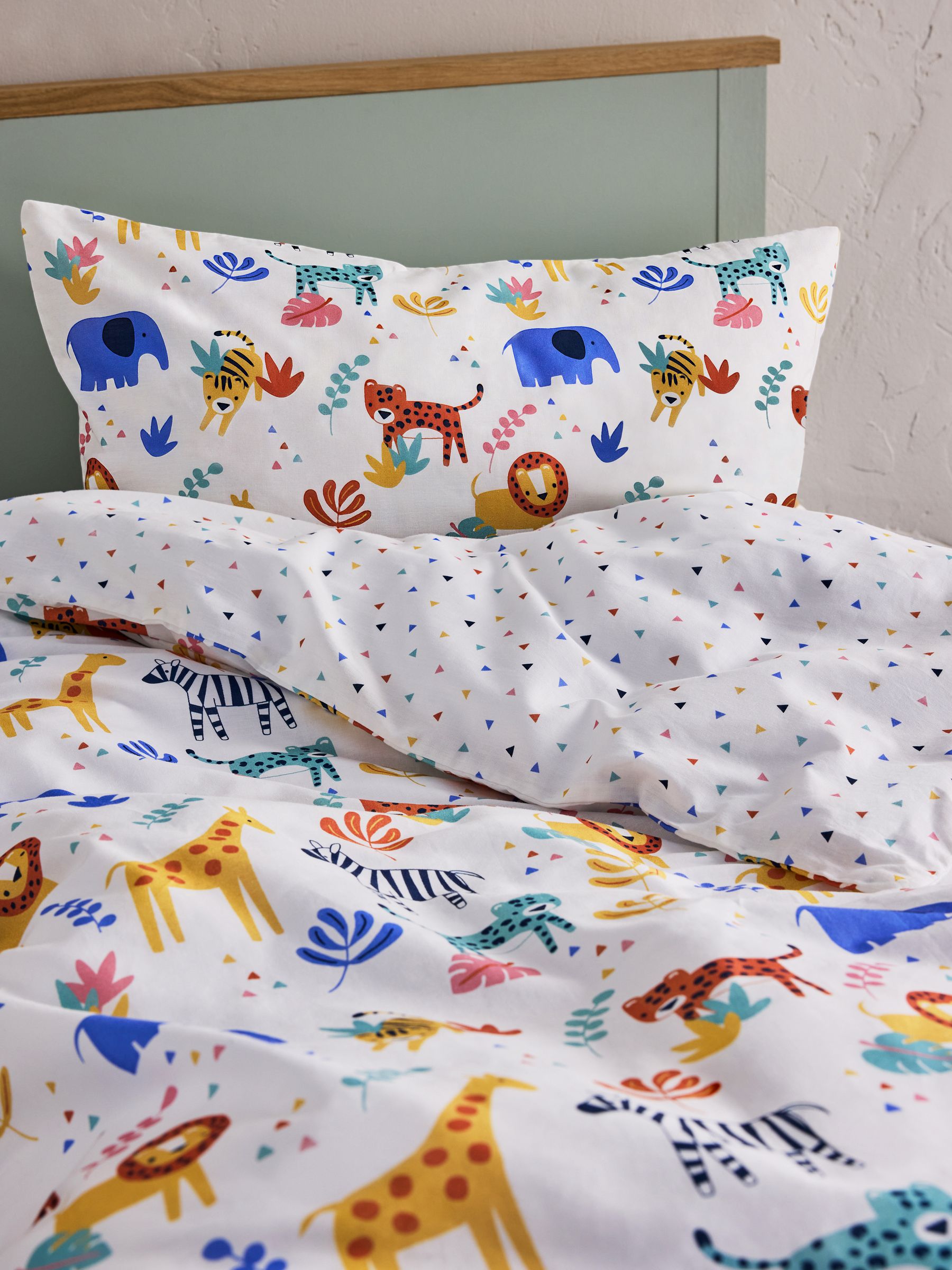 Safari 180 Thread Count Duvet Cover and Pillowcase Set SINGLE