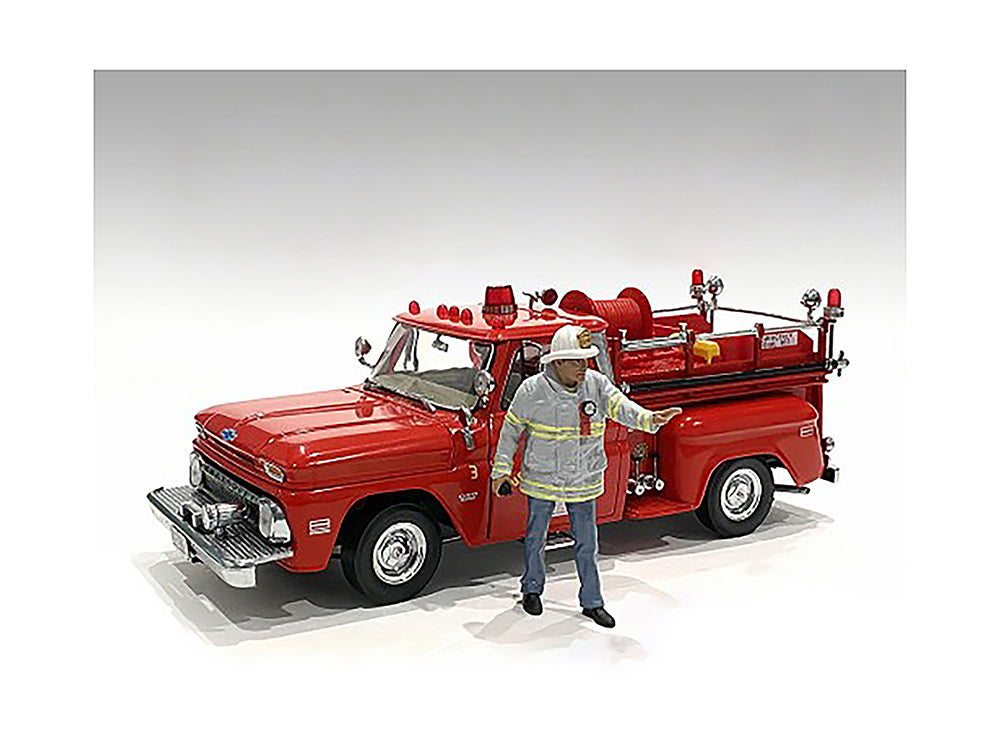 "Firefighters" Fire Captain Figure for 124 Scale Models by American Diorama