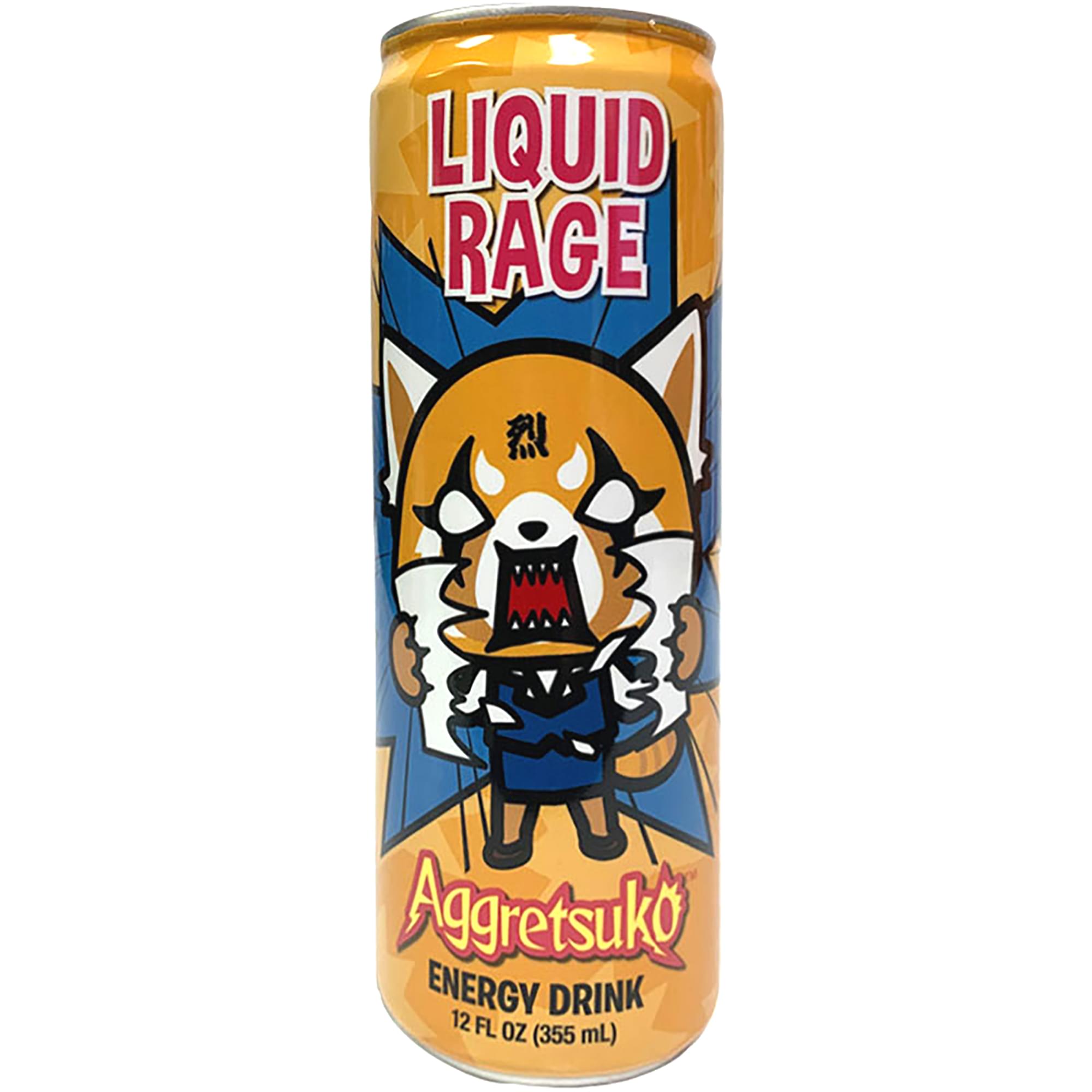 Sanrio Aggretsuko Liquid Rage 12oz Energy Drink | 1 Can