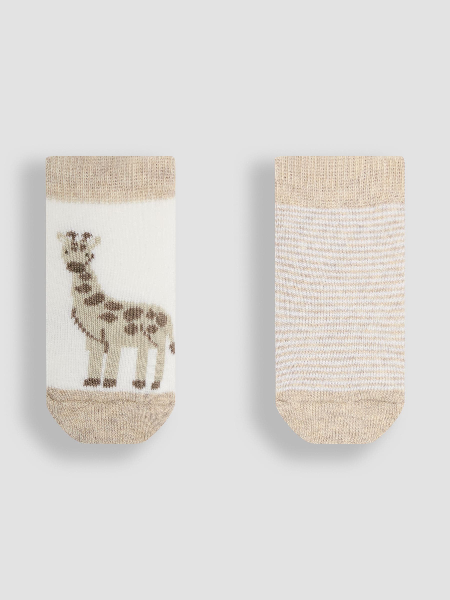 Natural Baby Socks 2 Pack Newborn