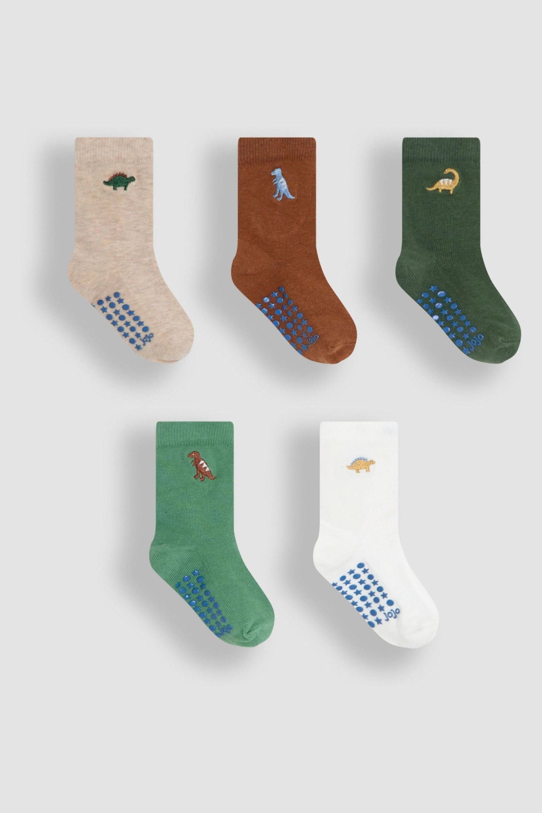 Green Socks 5 Pack 6-12 Mths