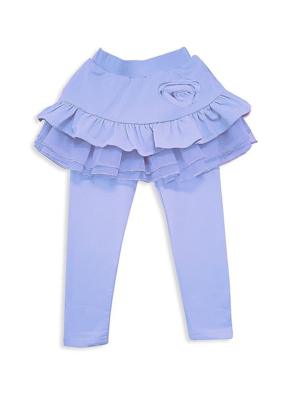 Little Girl's & Girl's Skirted Leggings - Lilac - 6