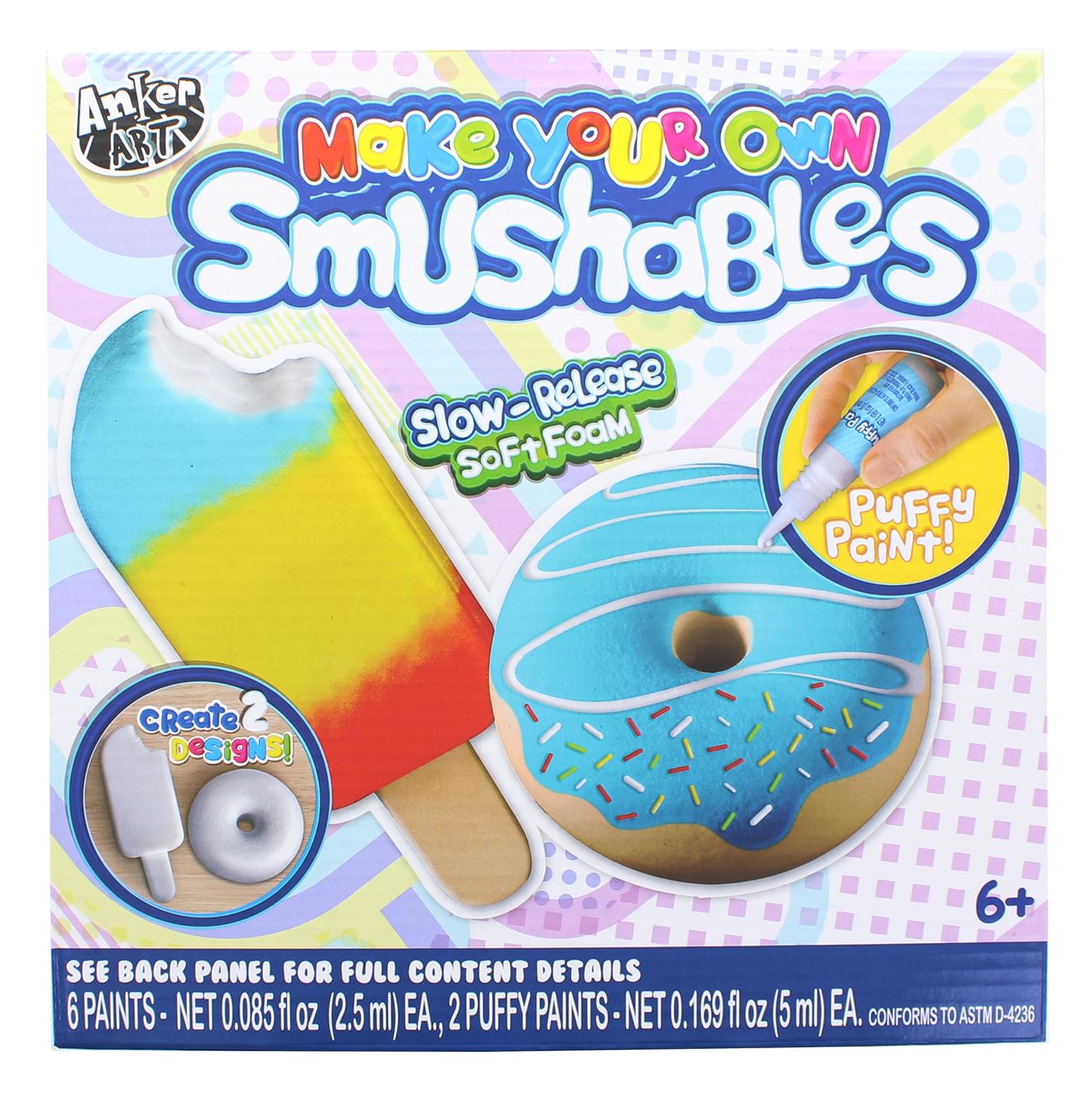 Make Your Own Foam Smushables Activity Kit | Doughnut and Popsicle