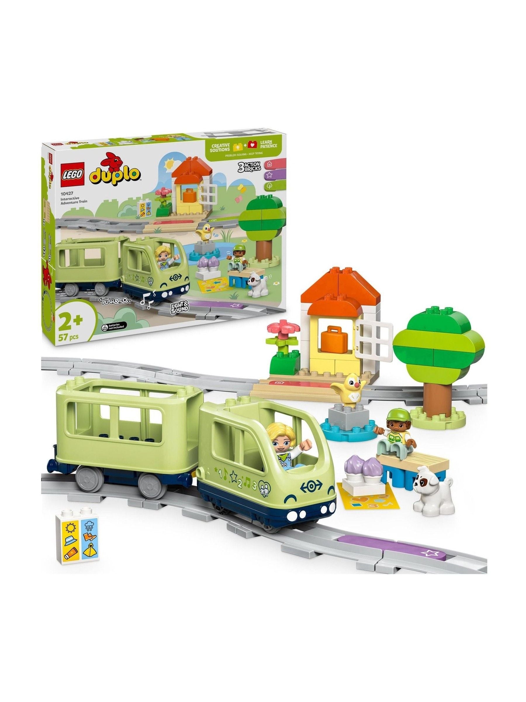 Lego DUPLO Interactive Adventure Train Set 10427 ONE