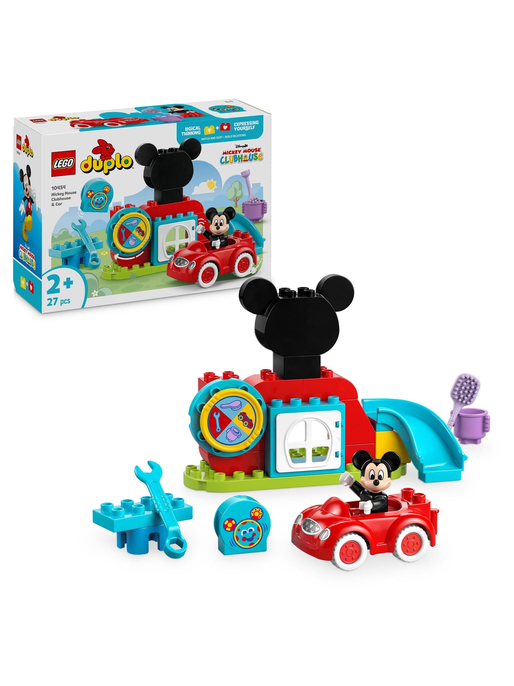 Lego Disney Mickey Mouse Clubhouse And Car 10454 ONE
