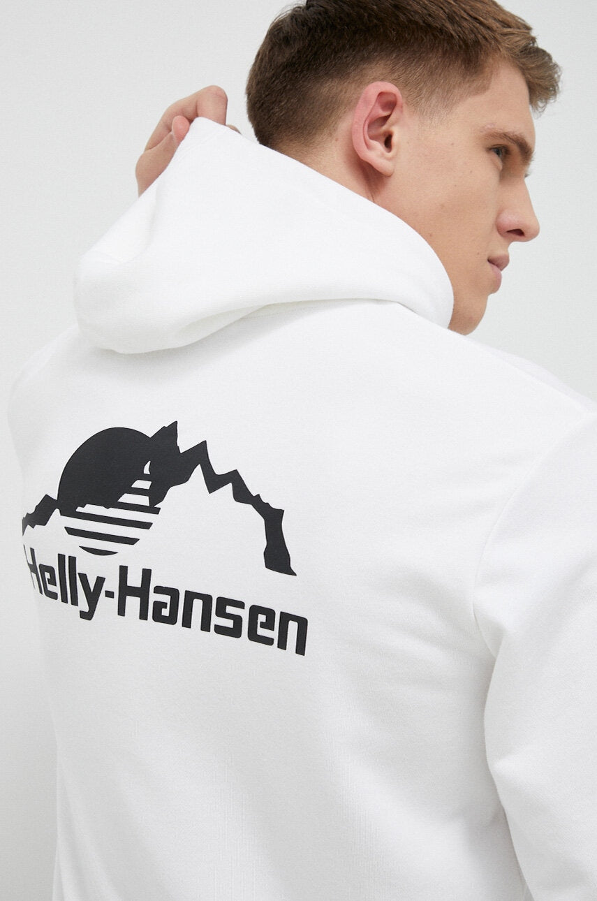 Dukserica Helly Hansen YU HOODIE 2.0 za muškarce, s kapuljačom, glatka, 53582