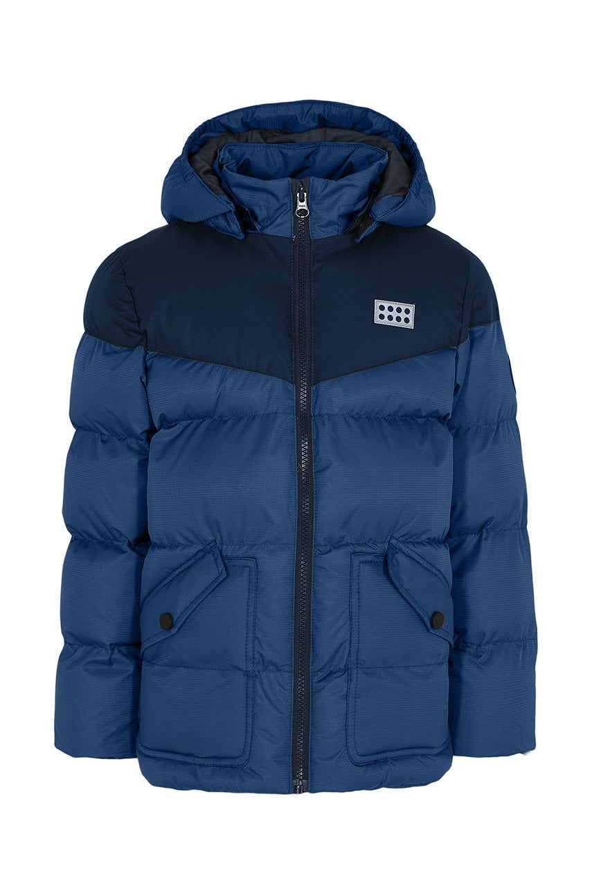 Otroška jakna Lego mornarsko modra barva