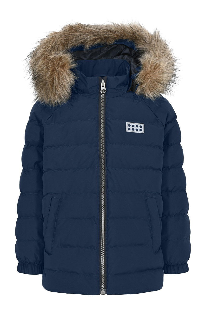 Otroška jakna Lego Wear mornarsko modra barva