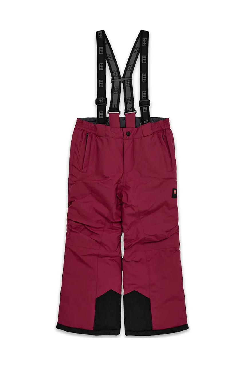 Dječje skijaške hlače Lego Wear boja: bordo