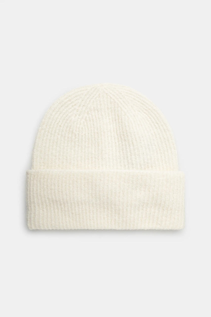 Vunena kapa Samsoe Samsoe NOR boja: bež, od tanke pletenine, vunena, F16407300