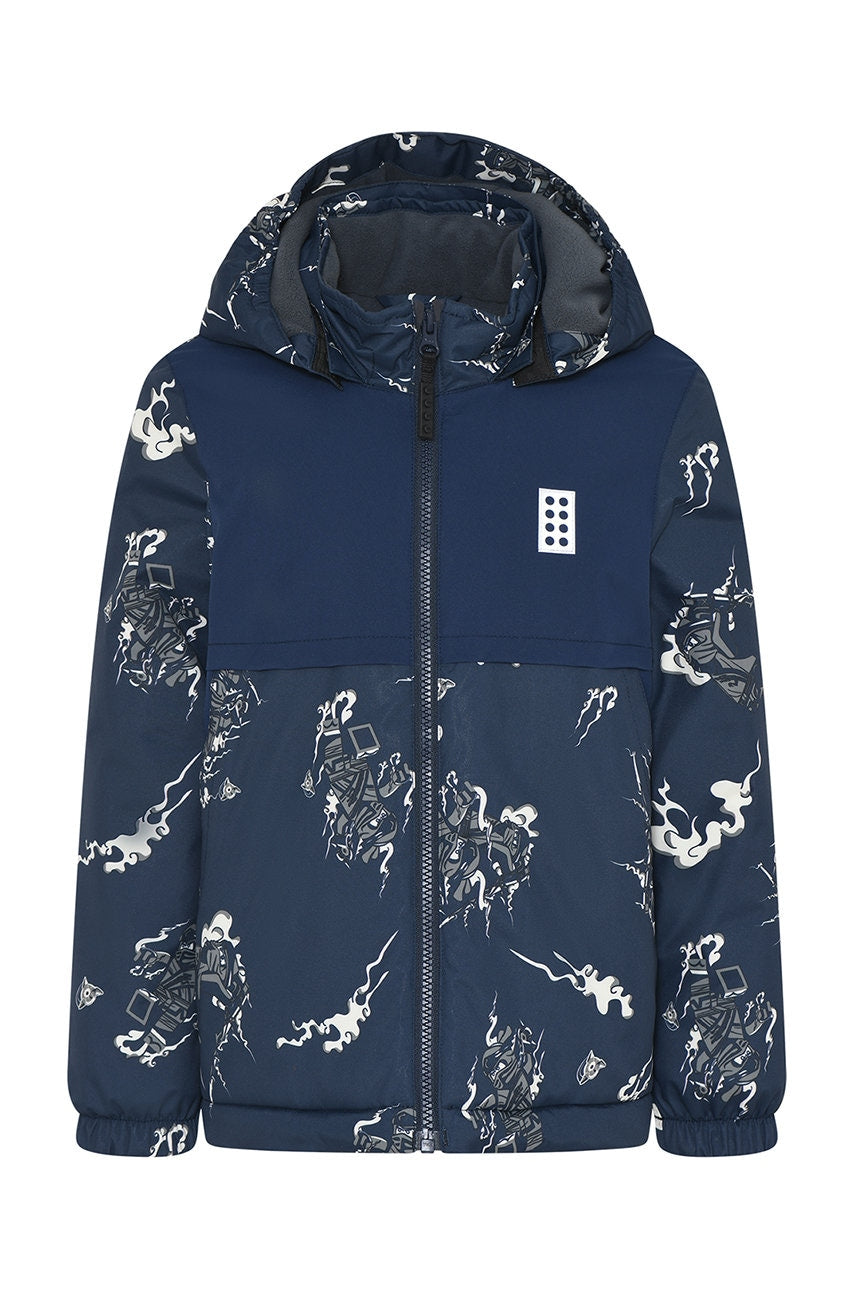 Otroška jakna Lego Wear mornarsko modra barva