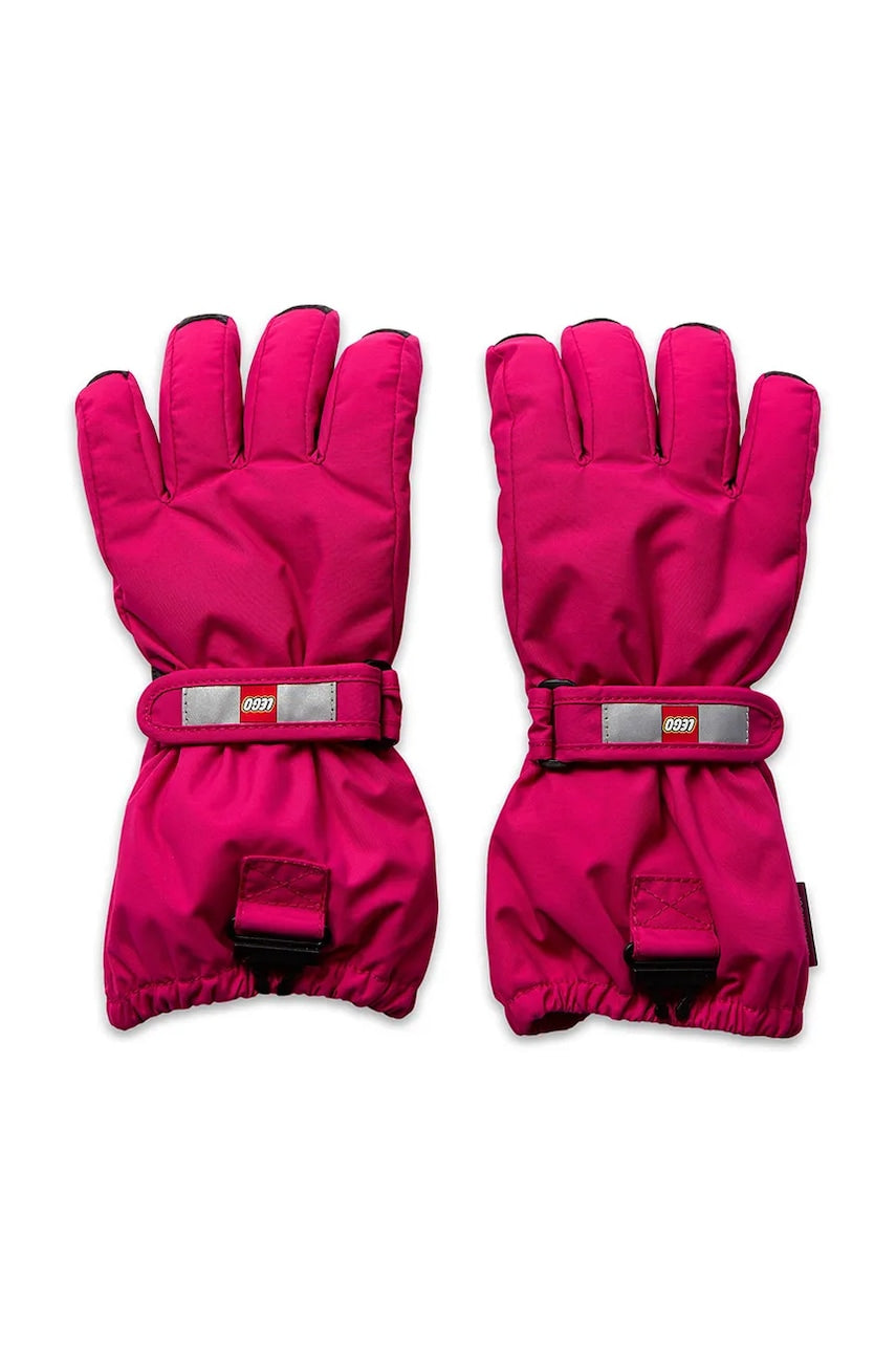 Otroške rokavice Lego Wear roza barva