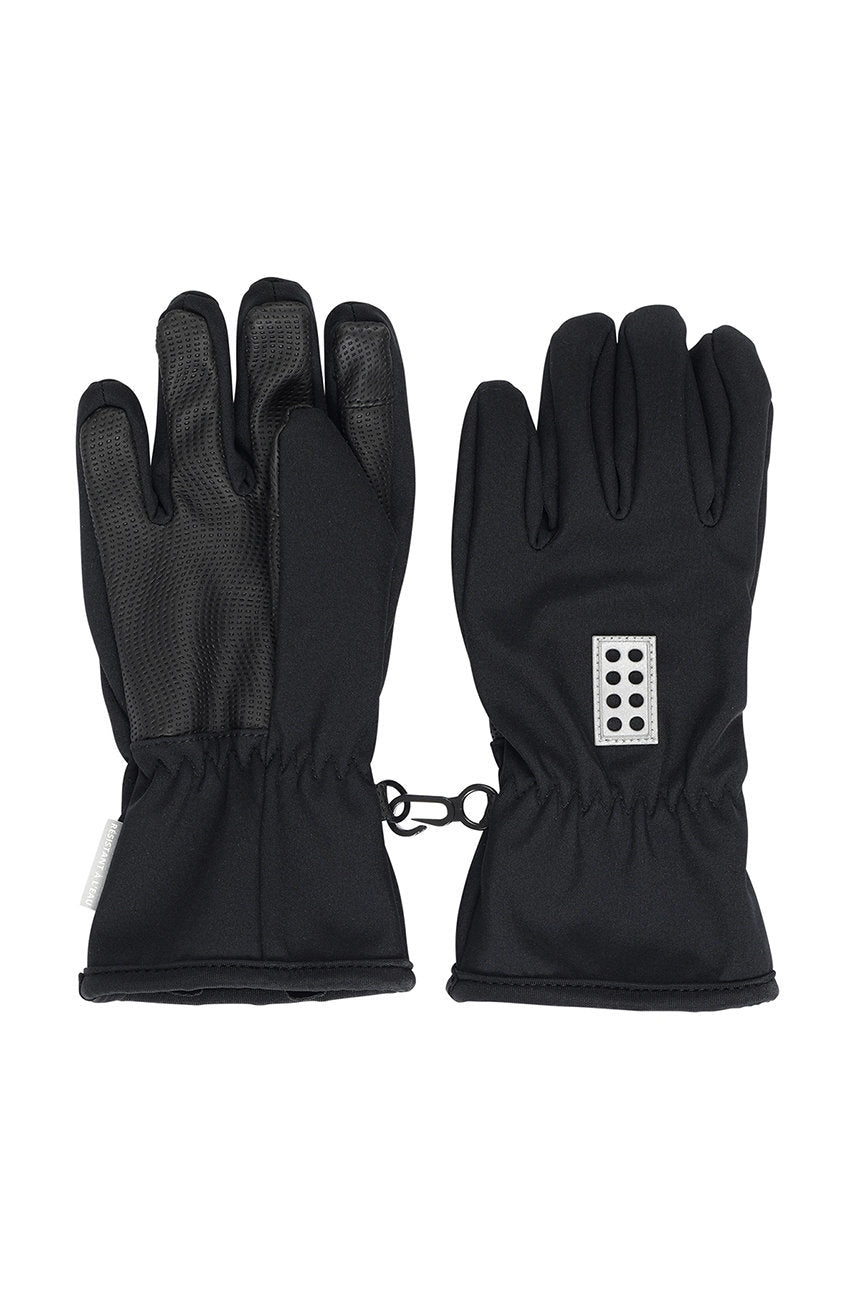 Otroške rokavice Lego Wear črna barva