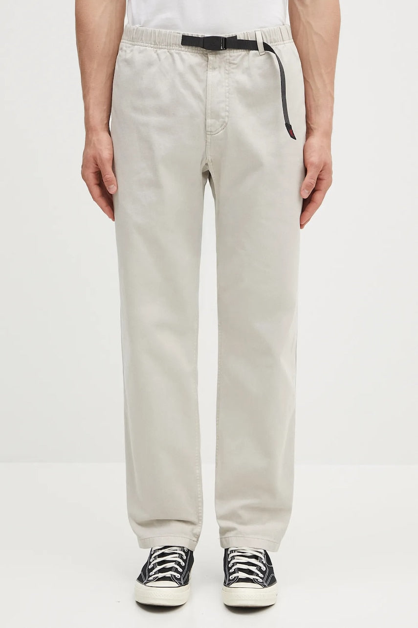 Pamučne hlače Gramicci Gramicci Pant boja: siva, G102.OGT