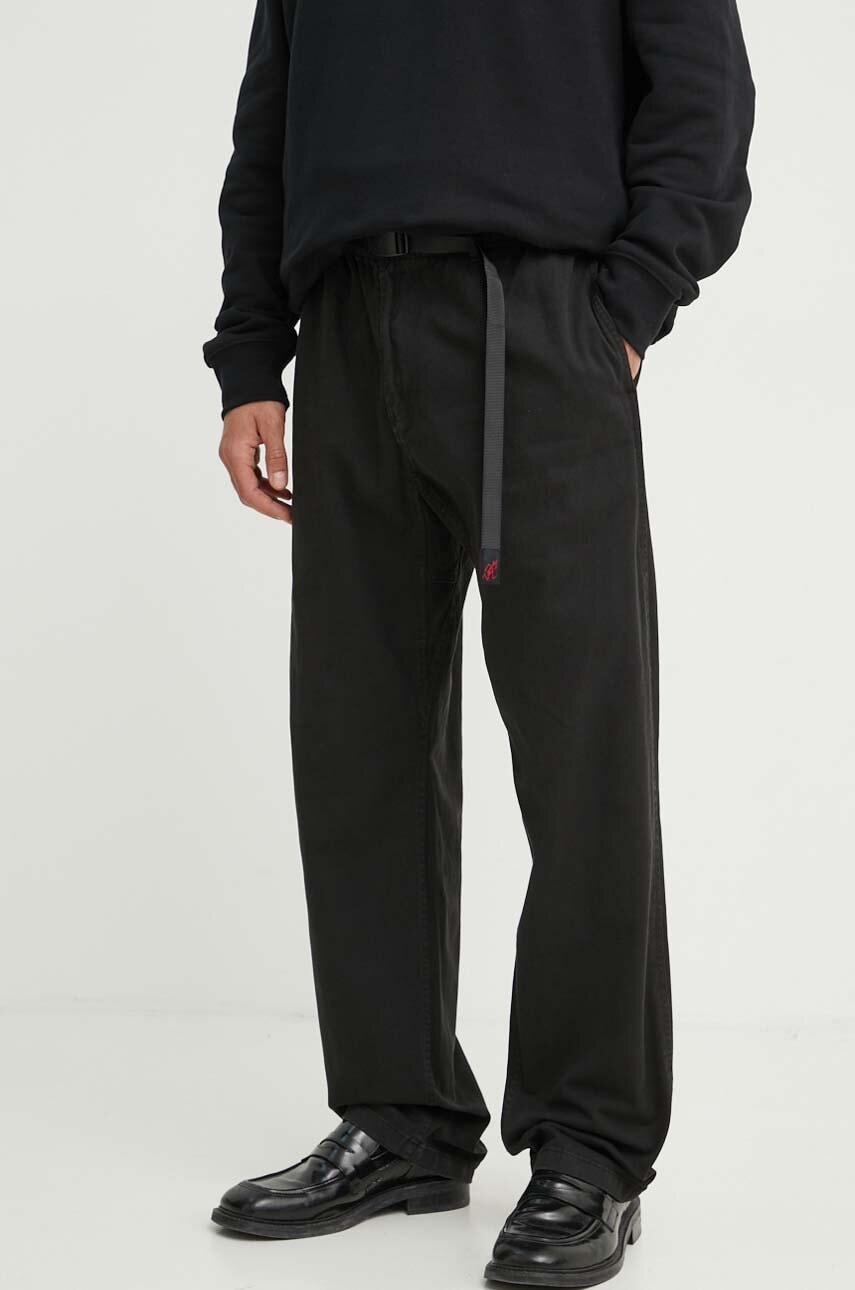 Pamučne hlače Gramicci Gramicci Pant boja: crna, G102.OGT